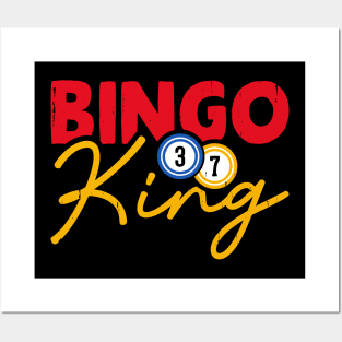 Bingo King T shirt For Women Posters and Art